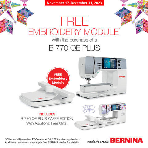 BERNINA MACHINE SALE