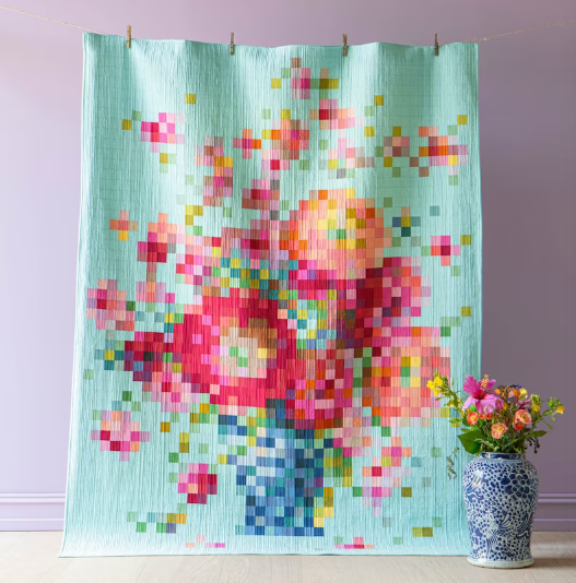 TILDA FLOWER VASE QUILT KIT