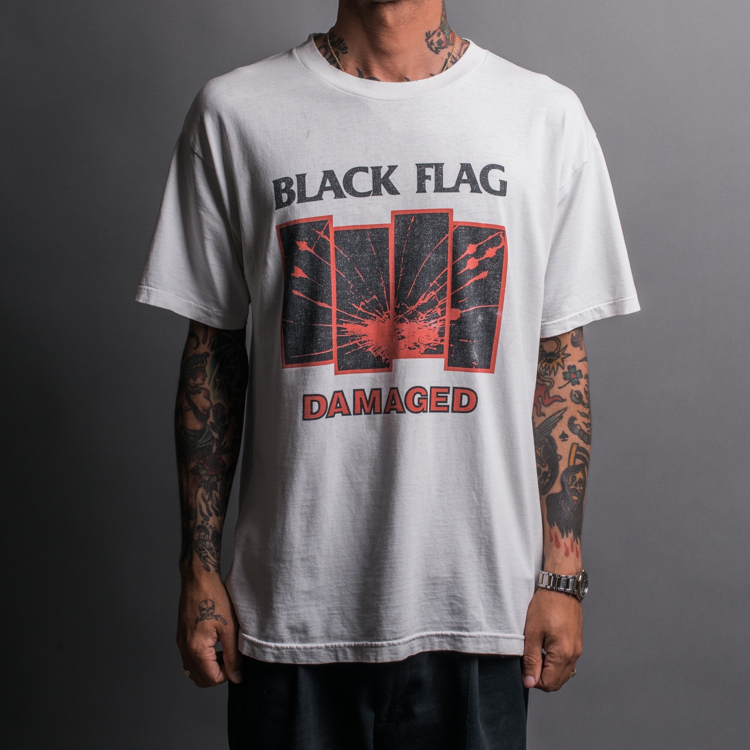 ブラック・フラッグ Black Flag 80〜90年代ヴィンテージ スウェット ...