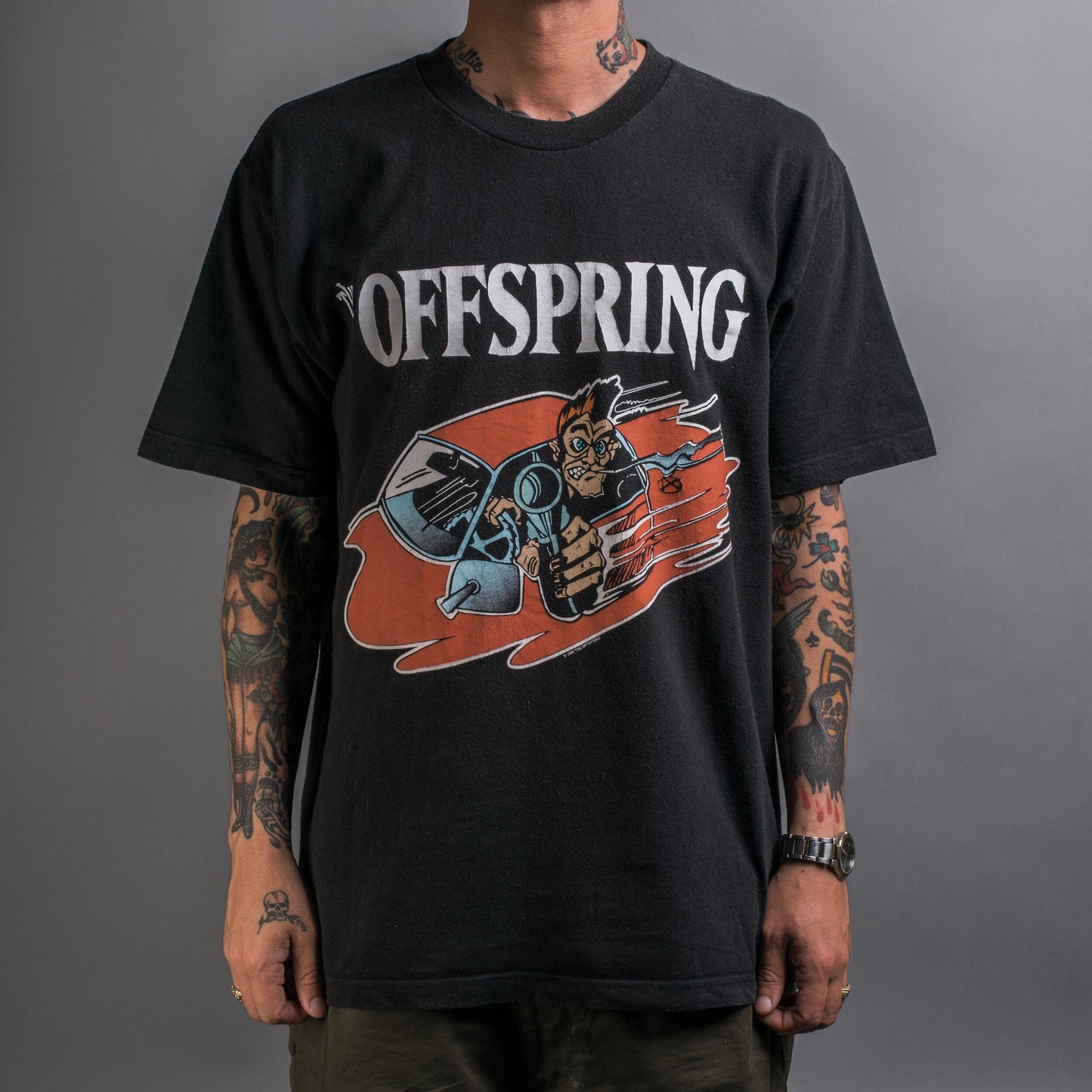 Vintage 1998 The Offspring Stupid Dumbshit Goddam Motherfucker T-Shirt ...