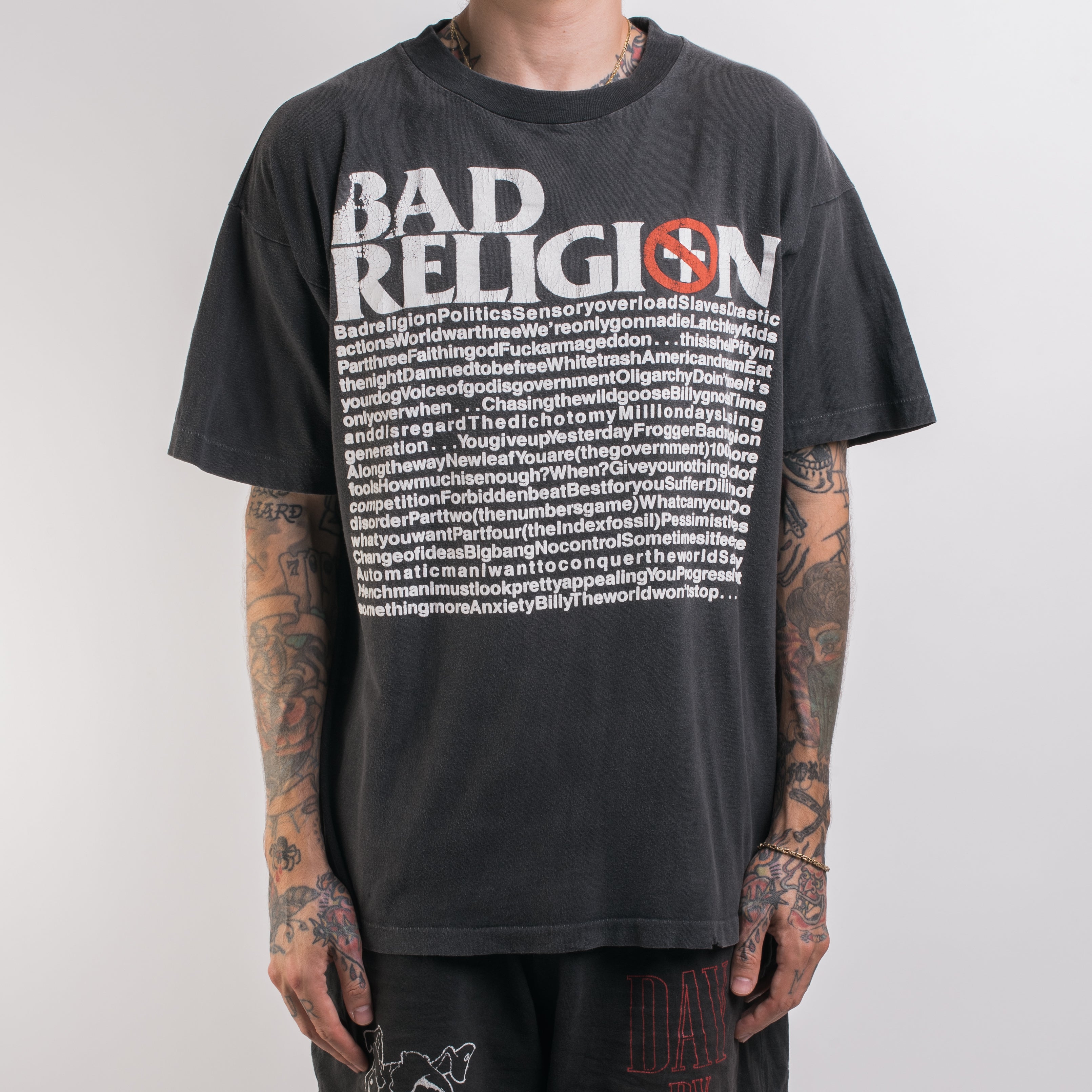 BAD RELIGION バンT ビンテージ 90s XLサイズ tic-guinee.net