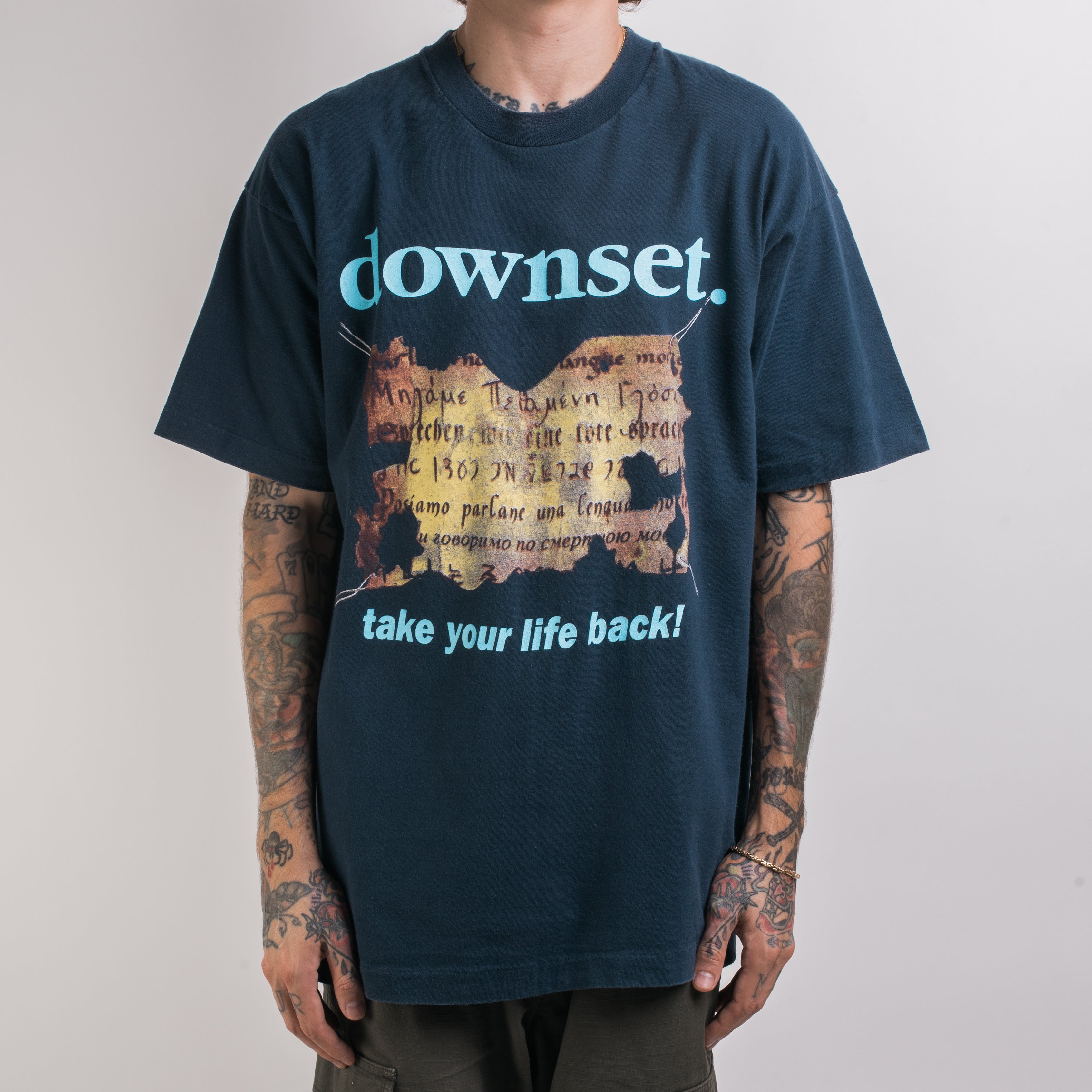 期間限定キャンペーン Downset Tシャツ vintage DOWNSET tee Earth