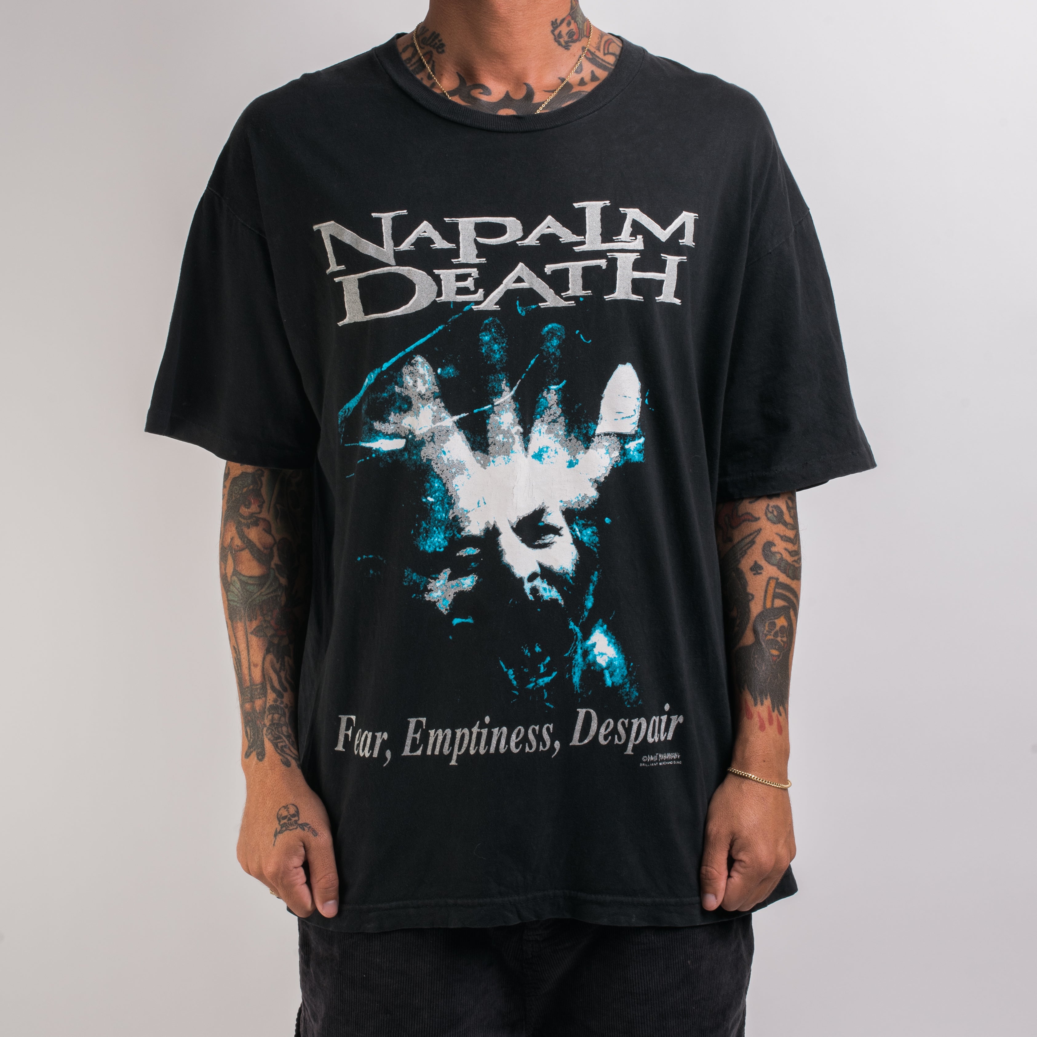 古着 90s Napalm Death | tecnotelas.com.br