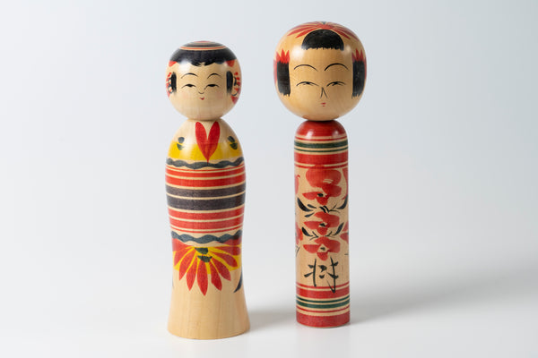 Kokeshi dolls have various designs and motifs depending on where it comes from