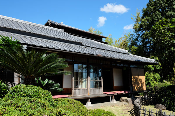 A former residence of Shoyo Tsubouchi, a prominent figure in literature during the Meiji Period