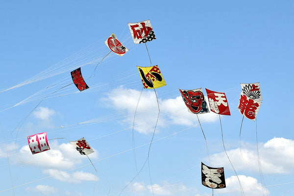 Hamamatsu Kite Festival takes place during Golden Week in Japan
