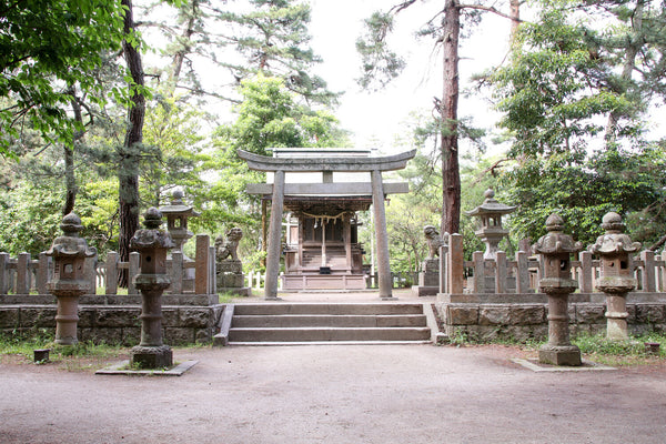 Amanohashidate Shrine lies along the sandbar of Amano Hashidate