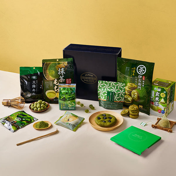 So Much Matcha is a green tea-themed Japanese snack box by JAPAN RAIL CLUB!