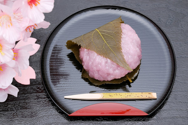 Sakura mochi to welcome spring.