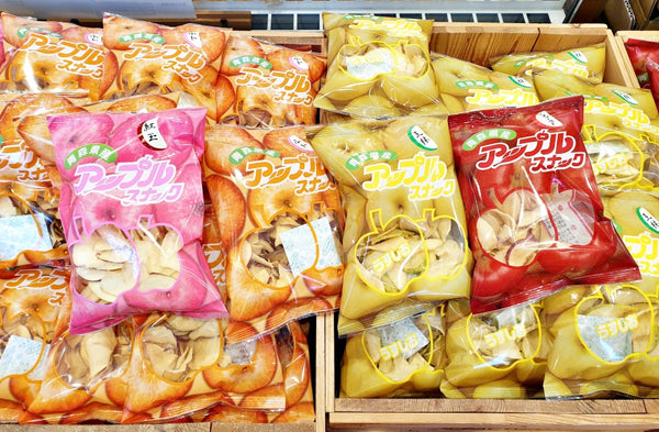 Apple Snack chips from Aomori