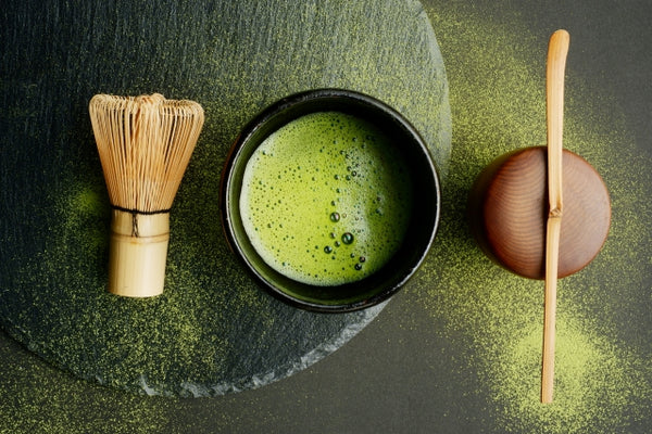 Matcha is served during a tea ceremony