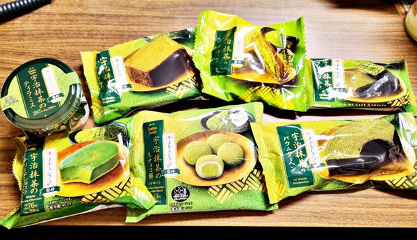 Matcha delights from Japanese convenience stores