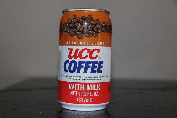 A can of UCC Coffee with Milk