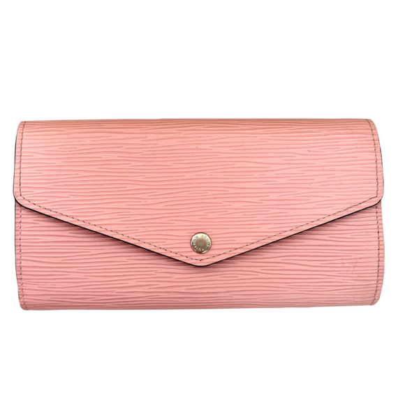 Louis Vuitton Sarah Wallet Epi Leather (rose Clair)