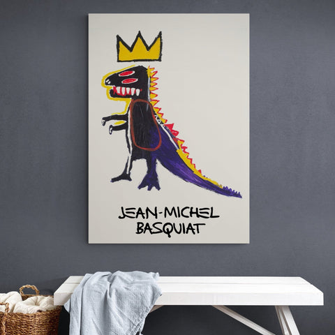 Acheter tableau dinosaure Basquiat