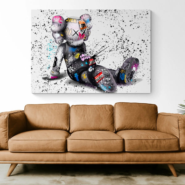 Tableau kaws street art