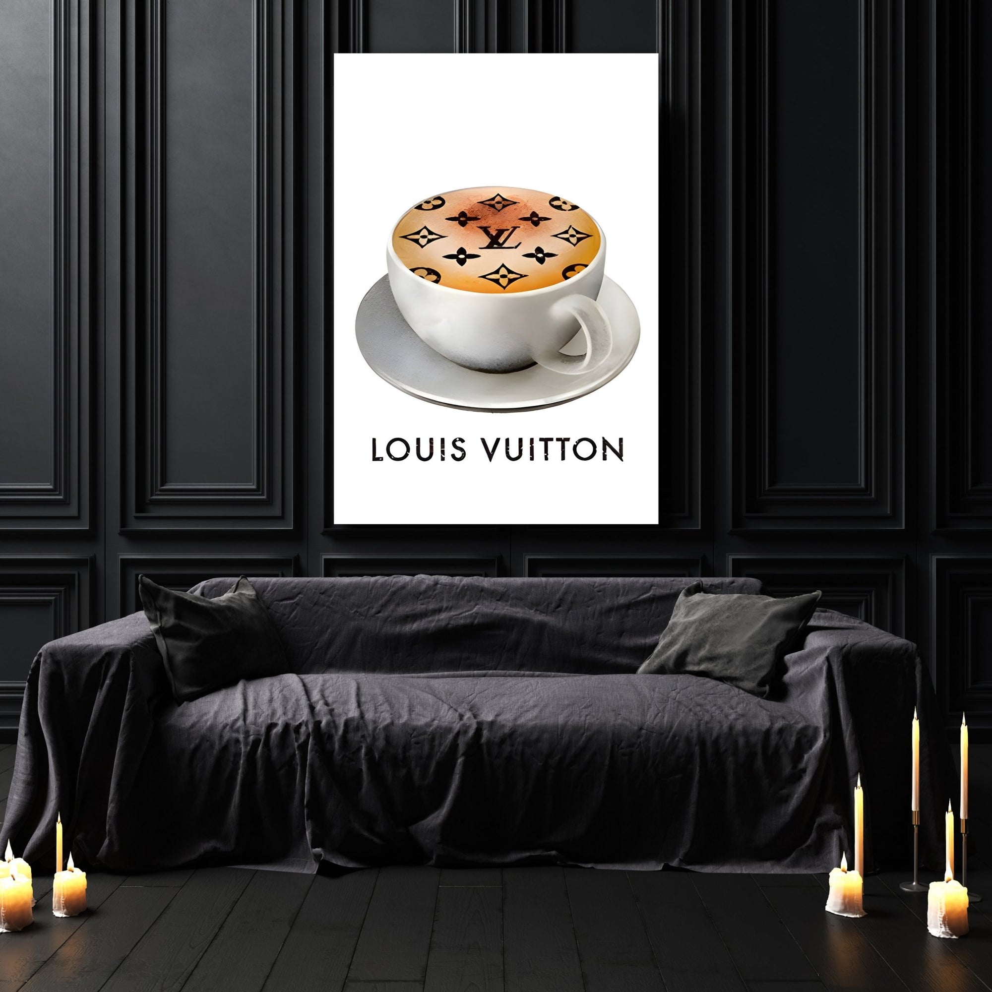 Bart Louis Vuitton Wall Art