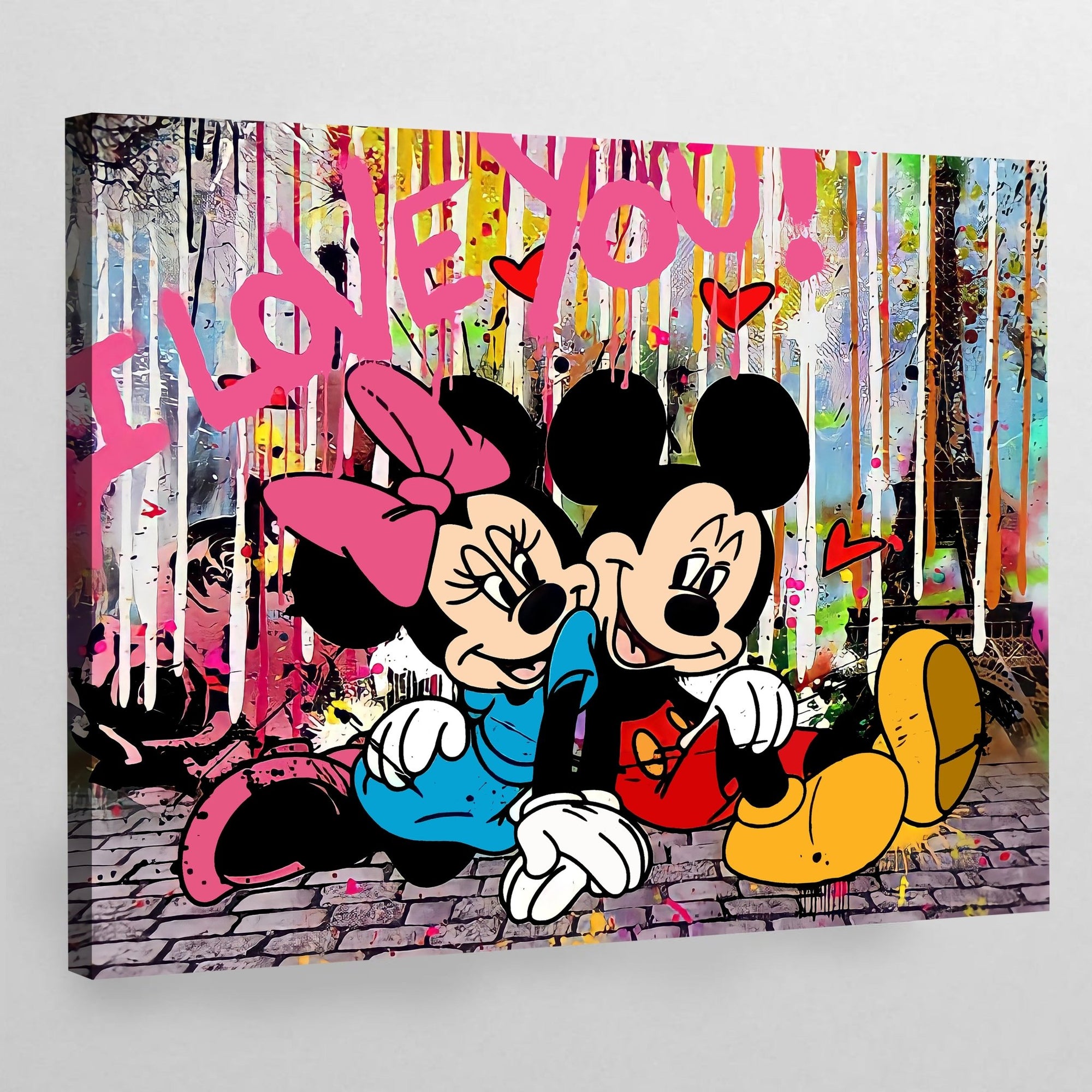 Tableau Mickey  110/70 Pop'Art  by L 'atelier du coyote  Mickey  mouse wallpaper, Mouse illustration, Mickey mouse and friends