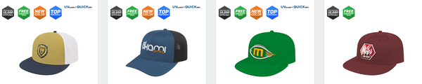 choose your hat style from our premium line of patch hats