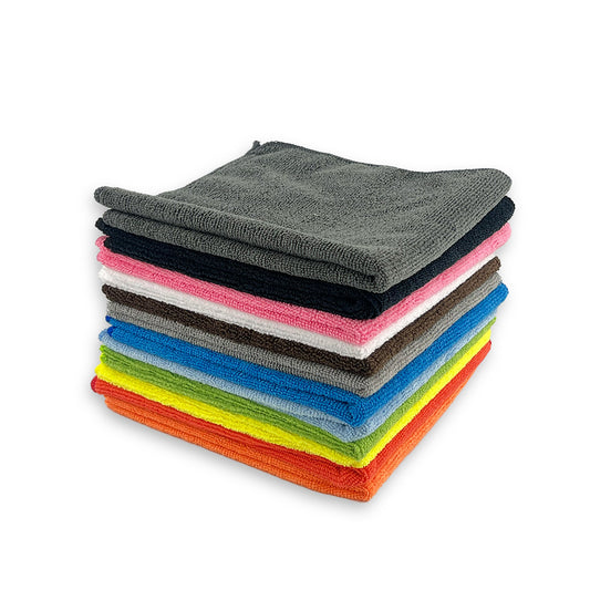 365GSM Thick 40x40cm 70/30 blend microfibre cloths – Microfibre Cloths