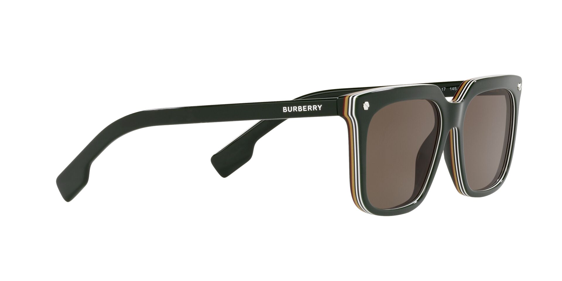 BURBERRY Green Square Full Rim Sunglasses 0BE433739277356 – CFSvision