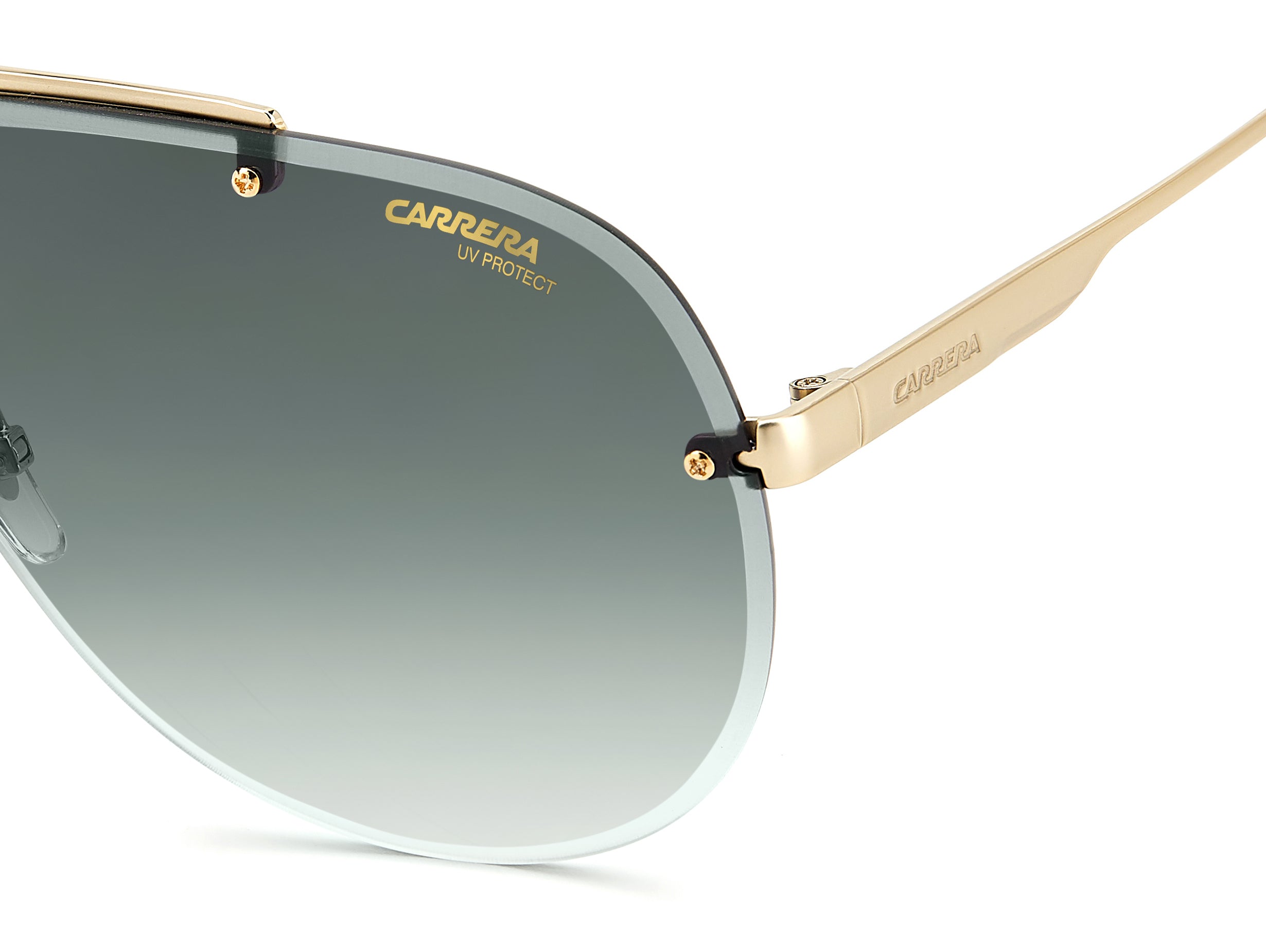 Carrera Gold Crystal Pilot Rimless Unisex-Carrera1052/Sloj65 – CFSvision