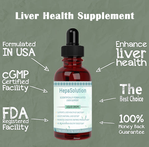 HepaSolution® - Advanced Liver Support Supplement for Optimal Liver Health
