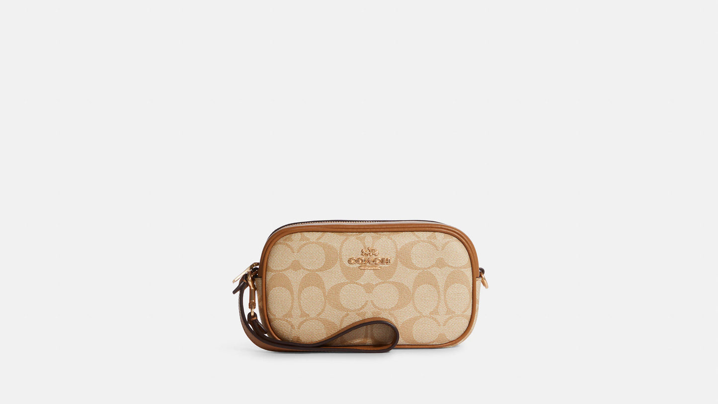 COACH®  Nolita 19 In Blocked Signature Canvas