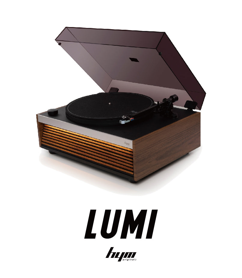 HYM Lumi turntable | Walnut