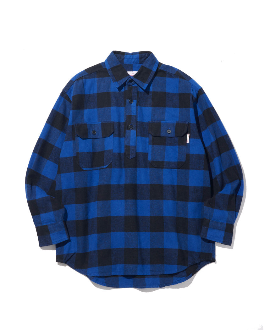 Lumberjack Pullover / Blue x Black – Battenwear