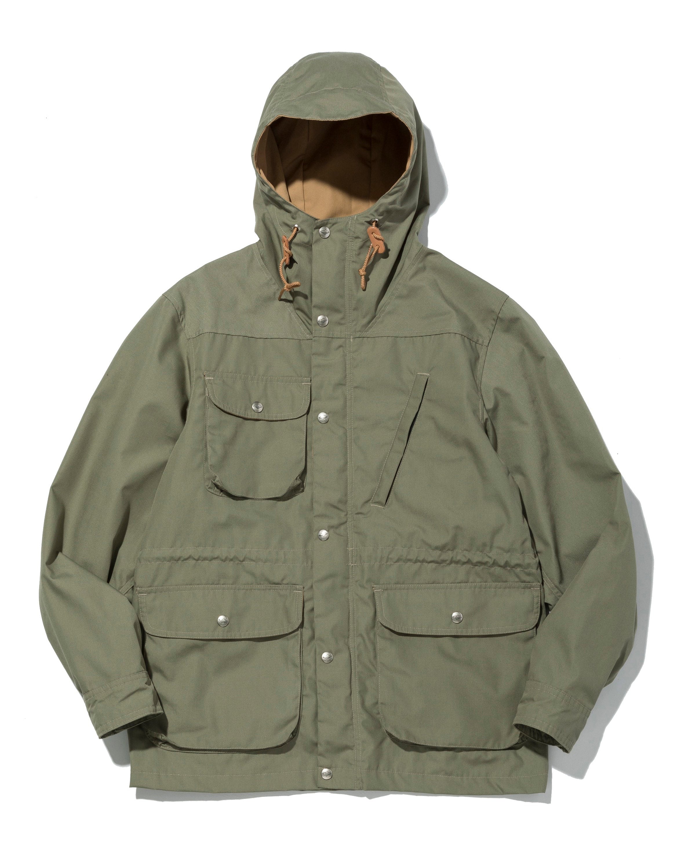 Travel Shell Parka / Green x Putty – Battenwear