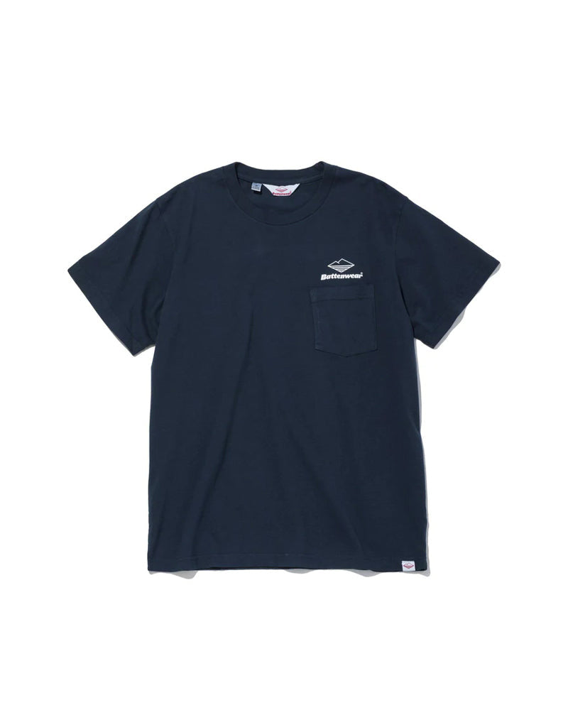 Team S/S Pocket Tee / Aqua – Battenwear