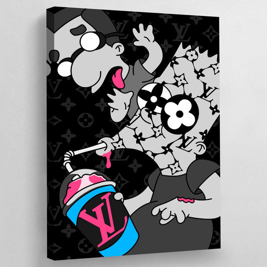 Louis-Vuitton-Bag-Pop-Art-Print - BIG Wall Décor