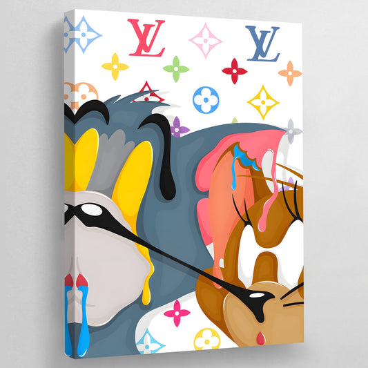 Louis-Vuitton-Bag-Pop-Art-Print - BIG Wall Décor