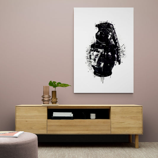 Louis Vuitton Lips Fashion Wall Art Print