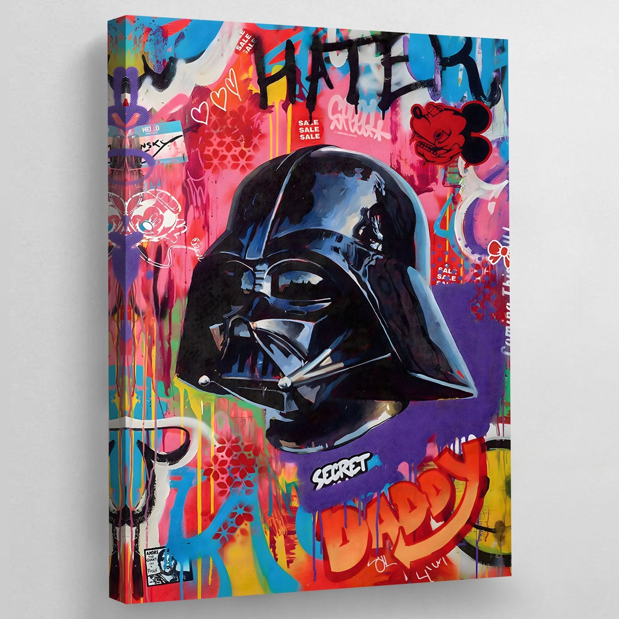 Vader Pop Art Canvas