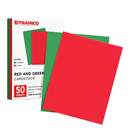 Red Discount Card Stock for Christmas cards, invitations and flyers -  CutCardStock