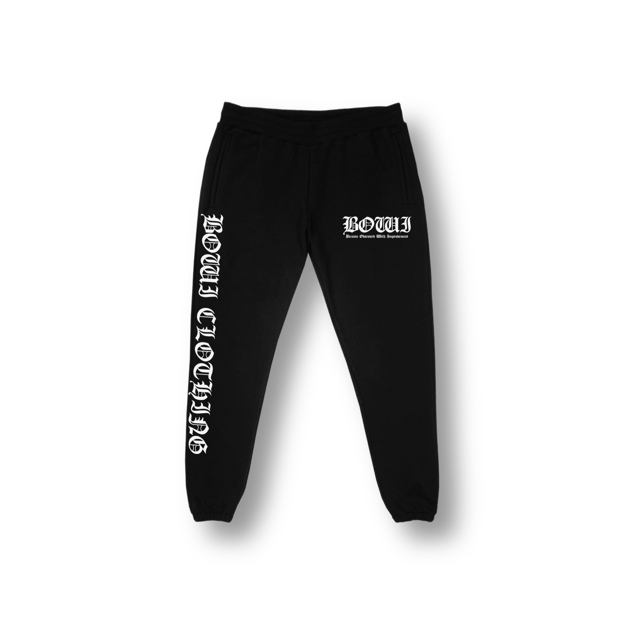 Stealth Black Sweatpants – BOWI Clothing