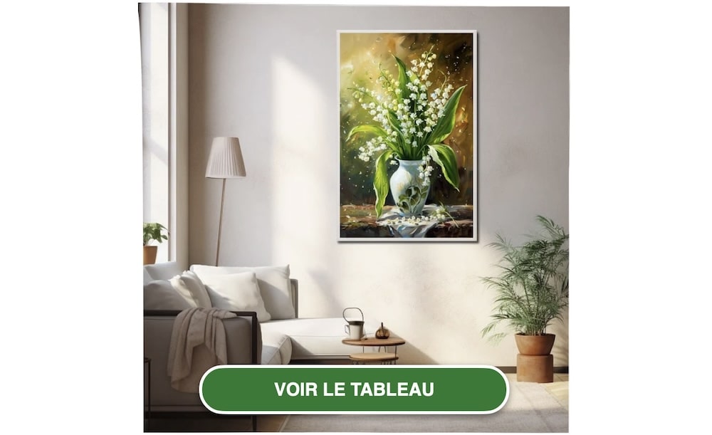 Peinture Bouquet De Muguet