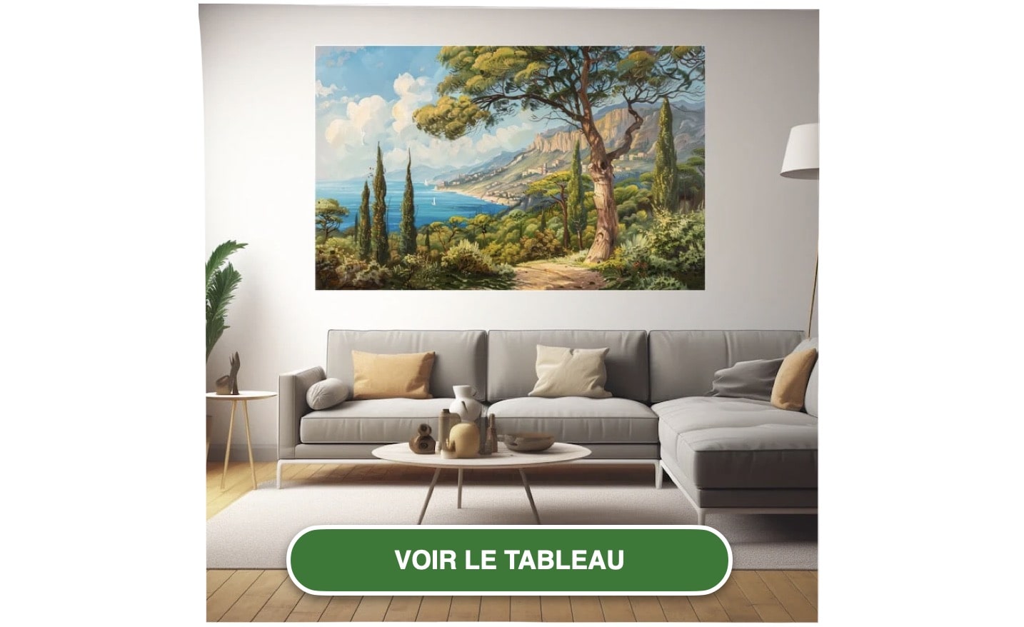 Tableau Paysage De Provence