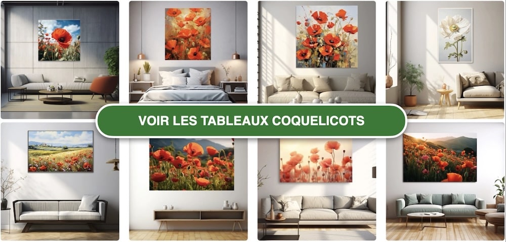 Tableaux Coquelicots