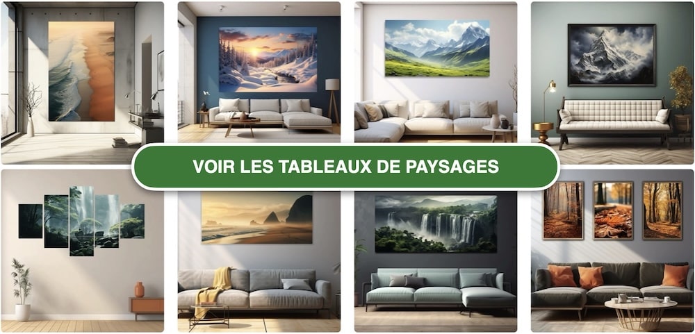 tableaux paysages