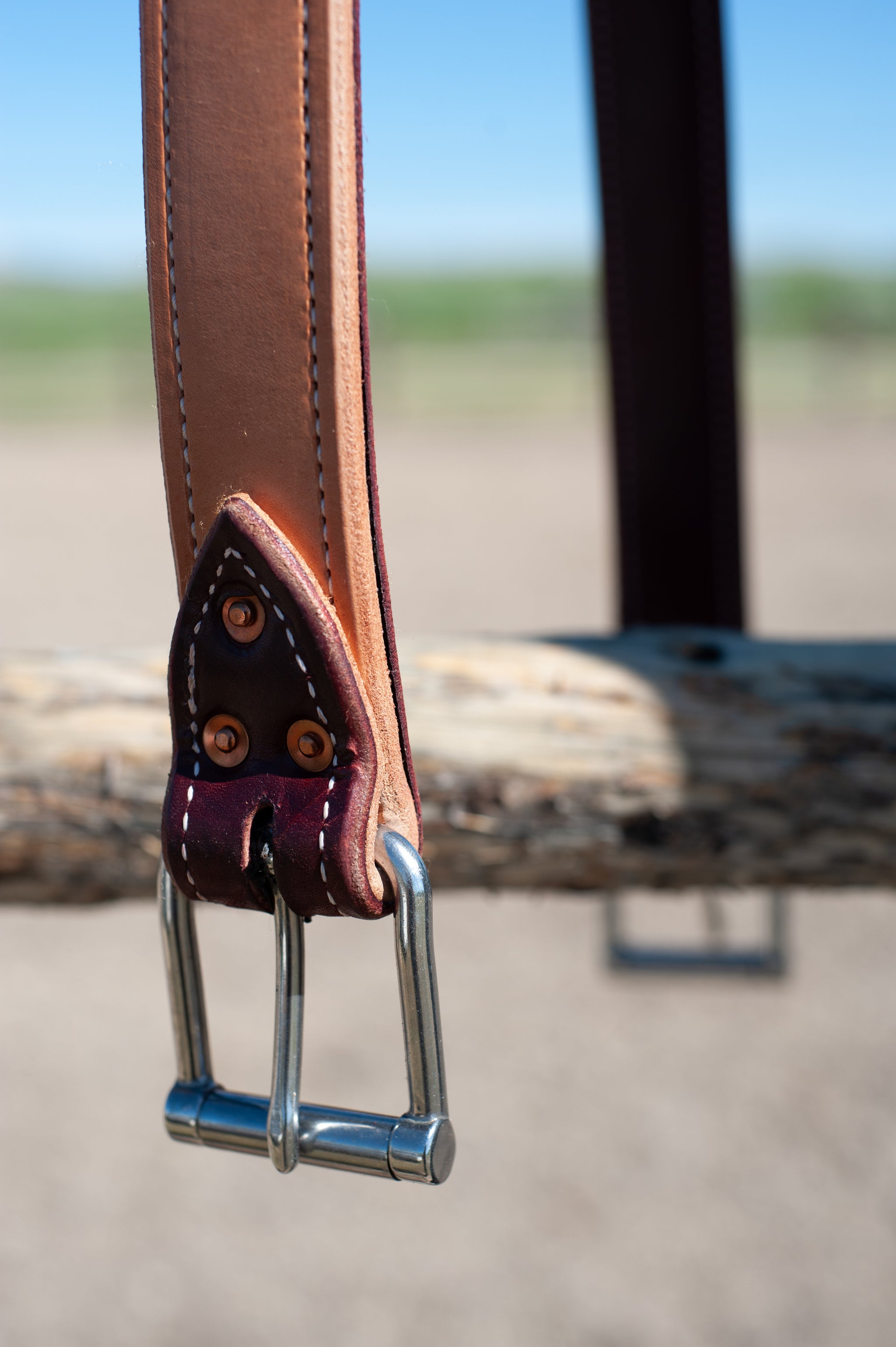 Chocolate Bison Garment Leather/Brown/Saddle Heritage Leather Trim Sun –  Steurer & Co.