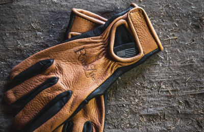 Deerskin Work Gloves - Lightweight, Chore Gloves II - Saddle