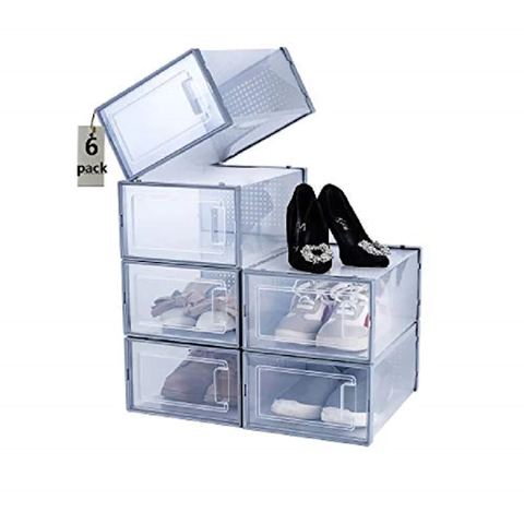 Stackable shoe racks