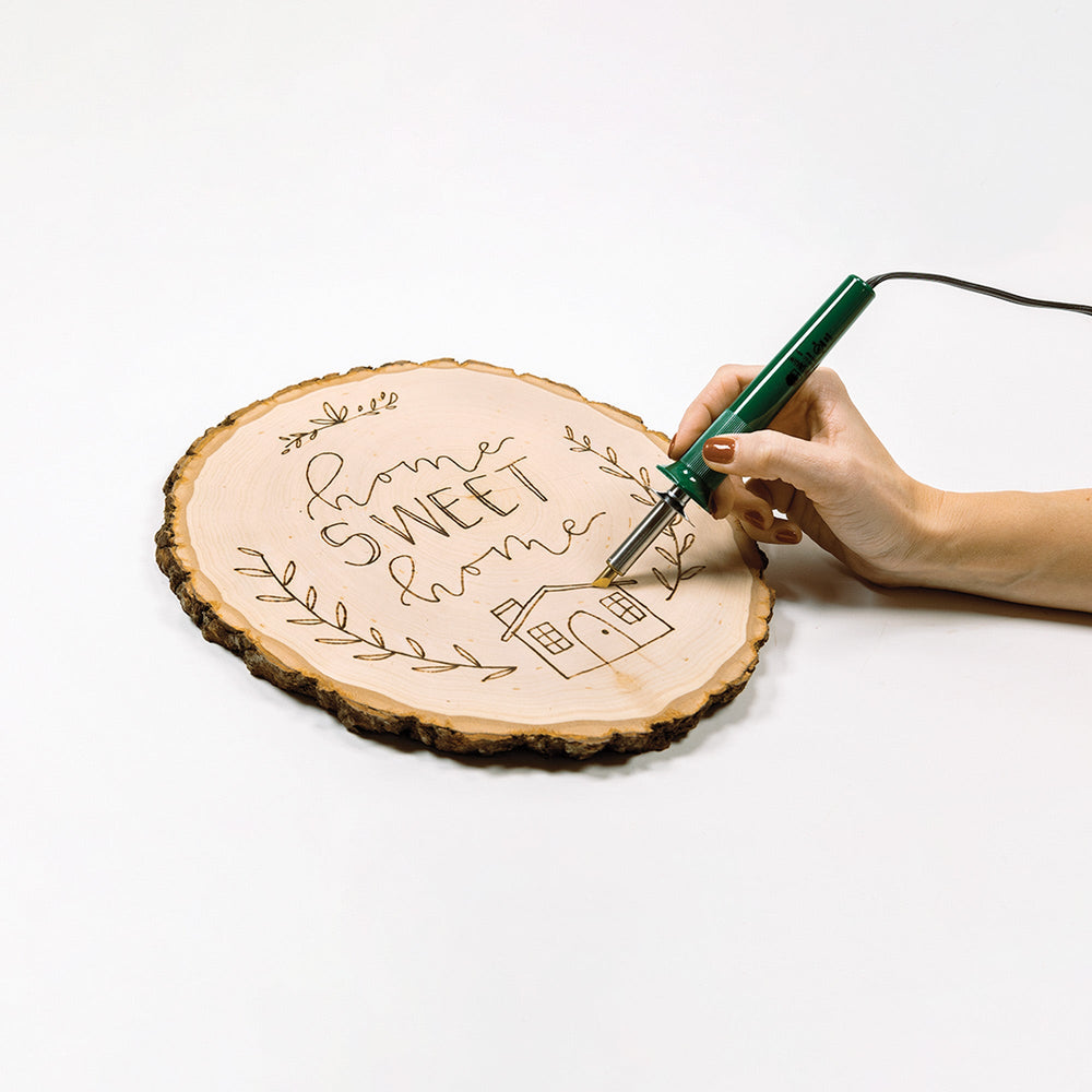 Walnut Hollow Mini HotStamps Lowercase Alphabet Set + Wood Burning