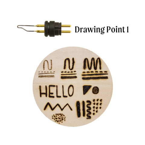 Walnut Hollow drawing point wire tip