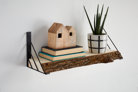 Walnut Hollow Wood Slice Shelf