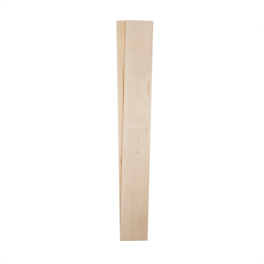 Walnut Hollow Square Basswood Dowels (4-Pack), 1/4 in. x 24 in. x 1/4 in.