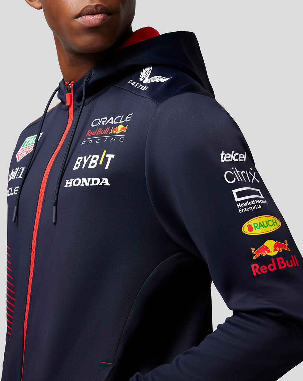 ORACLE RED BULL RACING MENS FULL ZIP HOODIE NIGHT SKY Castore